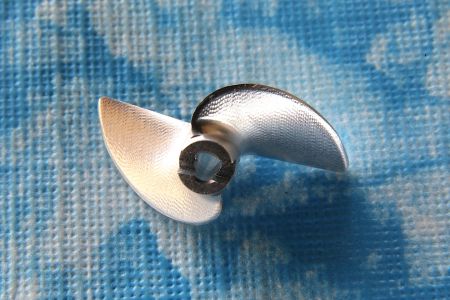 CNC Alu Propeller 32/2 x1,9 Fahrfertig links