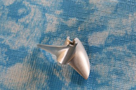CNC Alu Propeller 32/2 x1,4 Fahrfertig links