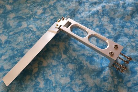 Ruderanlage, Ruder, L= 180 mm, A= 160 mm mit doppelter Wasserkühlung