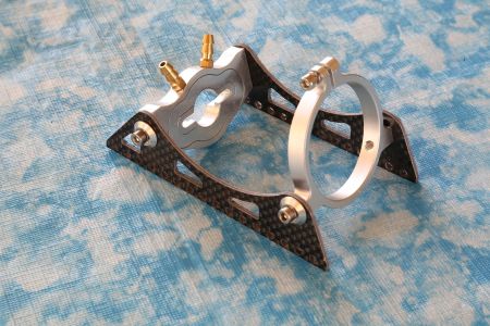 Karbon BL- Motorträger für 4074 silber