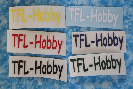 Werbe- Aufkleber " TFL-Hobby "