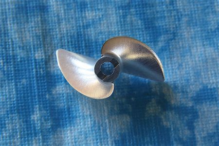 CNC Alu Propeller 36/2 x1,9 Fahrfertig links