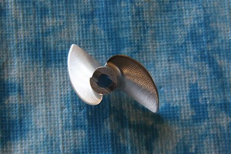 CNC Alu Propeller 34/2 x1,9 Fahrfertig links