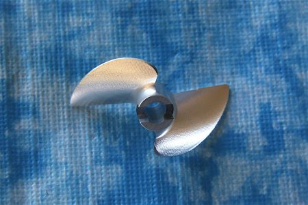 CNC Alu Propeller 37/2 x1,4 Fahrfertig rechts
