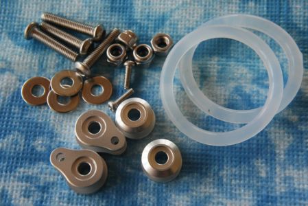 O-Ring Haubenverschlüsse, mit Ringsicherung