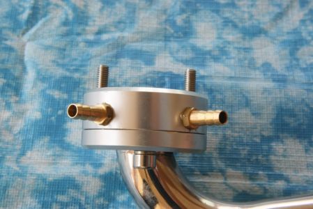 Verstellbarer Krümmer 100° - 110°, 22 mm für Zenoah usw. Extrem WaKü