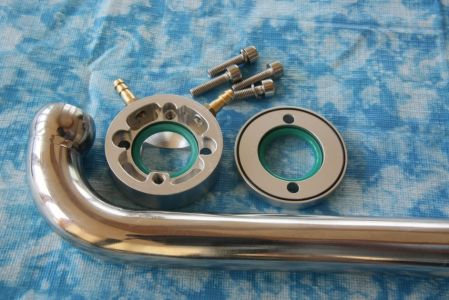 Verstellbarer Krümmer 100° - 110°, 22 mm für Zenoah usw. Extrem WaKü