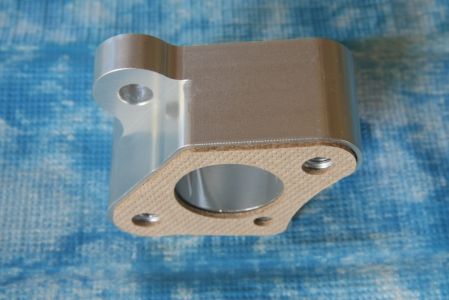 Isolator für Zenoah, Alu mit Papierdichtungen