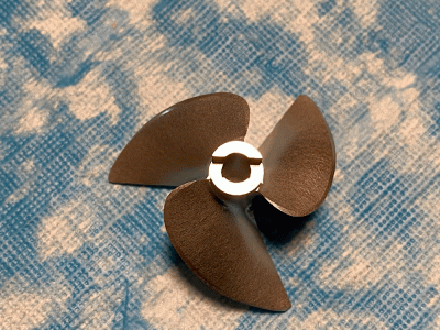 CNC Alu Propeller 46/3 x1,4 Fahrfertig rechts (D Serie)