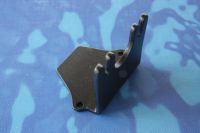Alu Motorhalter 450er schwarz WD 14 mm