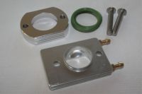 WaKü Auspuffflansch 22 mm, Zenoah, CY, RCMK usw. silber