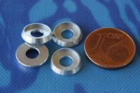 Alu Unterlegscheiben 10mm M4 Flachkopf (B63)