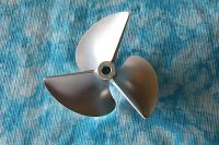 CNC Alu Propeller 68/3 x1,4 Fahrfertig, rechts
