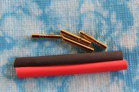 2 mm Goldkontaktstecker "Lamellenstecker", 2 Paar