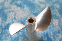 CNC Alu Propeller 44/2 x1,6 Fahrfertig links