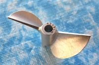 CNC Alu Propeller 47/2 x1,7 Fahrfertig links