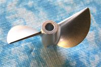 CNC Alu Propeller 49/2 x1,6 Fahrfertig links