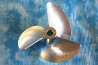CNC Alu Propeller 54/3 x1,4 Fahrfertig, links