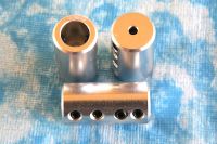 Alu Kupplung 10 mm - 3 mm