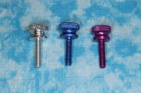 Alu Rändelschraube M4 x 24 mm