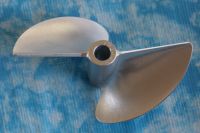 CNC Alu Propeller 70/2 x1,4 Fahrfertig links