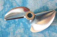 CNC Alu Propeller 48/2 x1,4 Fahrfertig links