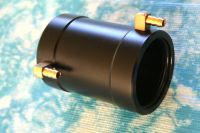 Kühlmantel für 40er Brushlessmotor, 45 mm lang, schwarz =