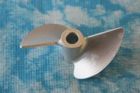 CNC Alu Propeller 38/2 x1,4 Fahrfertig links