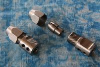 Spannzange 8 mm - 6,35 mm ( 3 teilig ) links