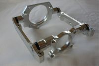 Motorträger QJ, Zenoah, RCMK, B60, silber