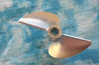 CNC Alu Propeller 44/2 x1,4 Fahrfertig links