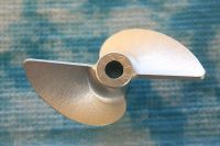 CNC Alu Propeller 32/2 x1,9 Fahrfertig rechts