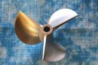 CNC Alu Propeller 52/3 x1,8 Fahrfertig, rechts
