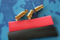 6 mm Goldkontaktstecker, 2 Paar