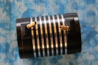 Kühlmantel für 40er Brushlessmotor, 70 mm lang, schwarz/silber //