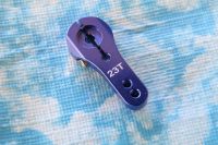 Alu- Servoarm 23T blau