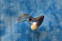 CNC Alu Propeller 31/2 x1,4 (M4) Fahrfertig links