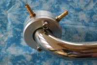 Verstellbarer Krümmer 100° - 110°, 22 mm für Zenoah usw. Extrem WaKü
