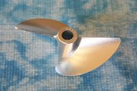 CNC Alu Propeller 37/2 x1,9 Fahrfertig links