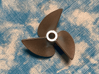 CNC Alu Propeller 46/3 x1,4 Fahrfertig rechts (D Serie)